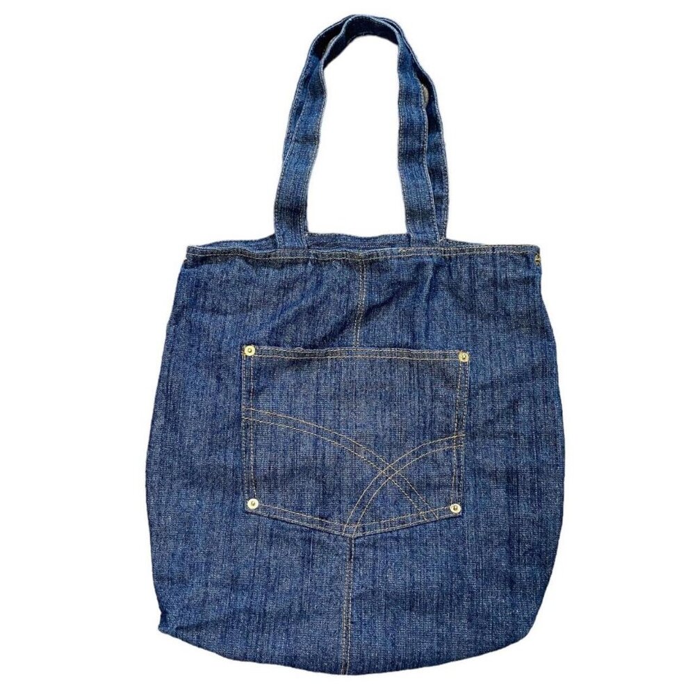 Y2K 2000s Vintage Denim Hobo Purse